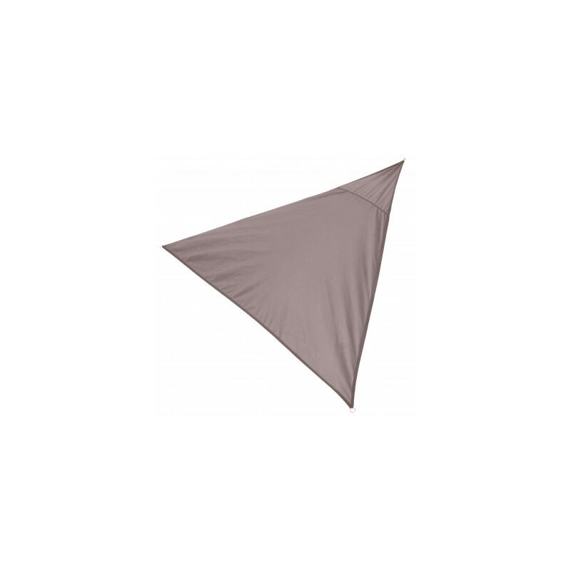 Sunnydays - Toile ombrage triangulaire taupe - 300x300x300cm - Gris