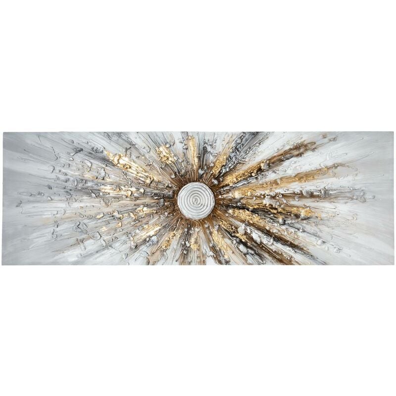 Toile peinte Kylia soleil 150x50cm Atmosphera créateur d'intérieur