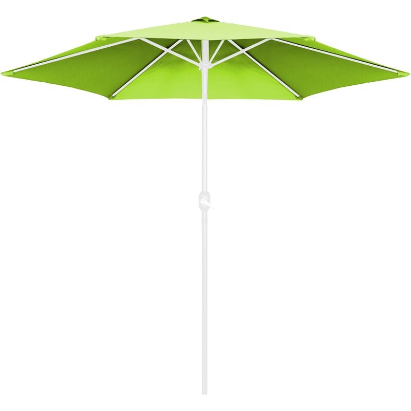 Oviala - Toile pour parasol droit 3m vert - Vert