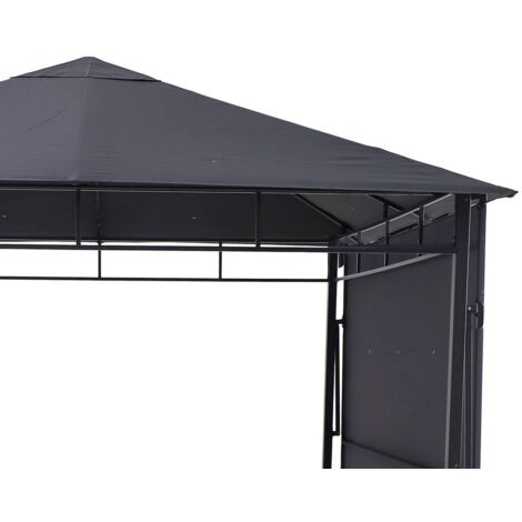 Toile pour tonnelle Omelya Ardoise Pour Omelya 3x3m - Hespéride - Ardoise