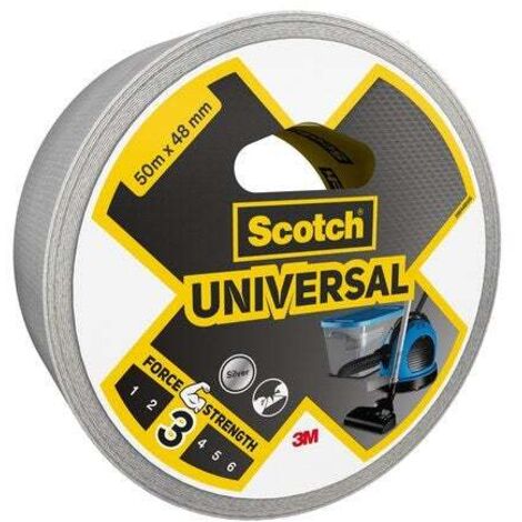 Toile Scotch® Unv Argent 50mx48mm