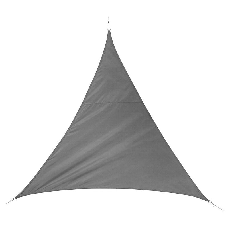 Toile solaire + cordes Quito 5x5x5 m bronze Hespéride