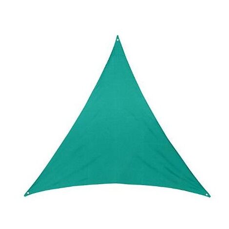 Toile solaire triangle "Anori" - 300 x 300 x 300 cm - Polyester - Vert - Livraison gratuite
