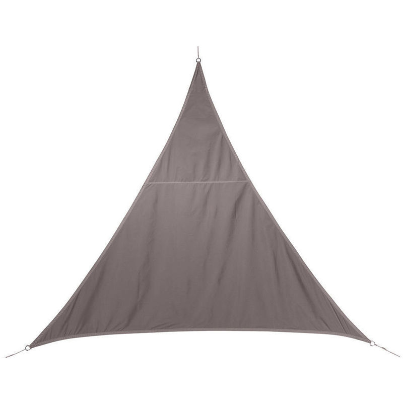 Hesperide - Voile d'ombrage triangulaire 2 x 2 x 2 m Curacao - Taupe