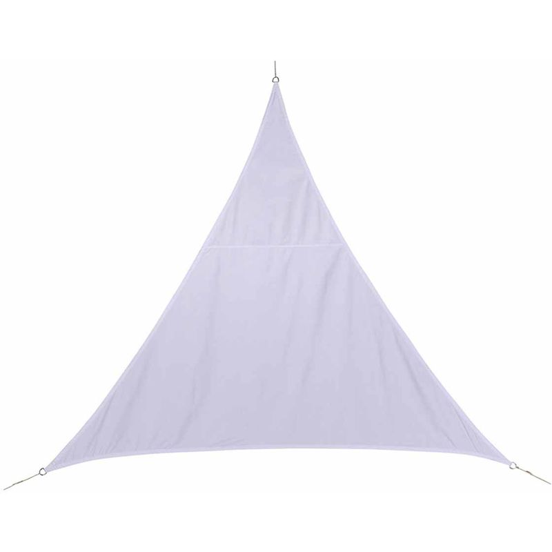 Hesperide - Voile d'ombrage triangulaire 2 x 2 x 2 m Curacao - Blanc