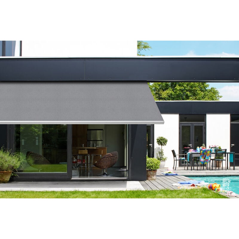 Toile store banne 6 x 3,5 m Toile de remplacement Souris 580 x 370 cm