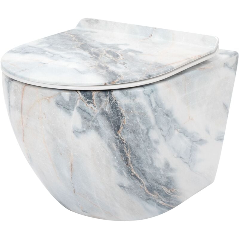 REA - Toilet Bowl Carlos Slim Granit Shiny