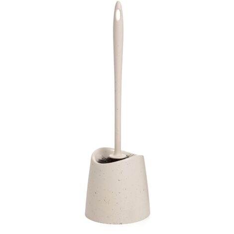 Toilet Brush Durable Stiff Bristles Replaceable Head Compact Modern Design Various Colours Eco