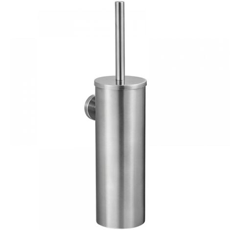 Toilet Brush Holder with Toilet Brush Holder Wall Mounted Stainless Steel Toilet Brush Easy to Install Perfect for Bathroom Toilet Waterproof Toilet Easy to Clean