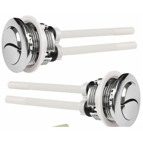 Toilet Flush Button, Set of 2 Toilet Flush Button Replacements, 38mm Dual Flush Toilet Push Button