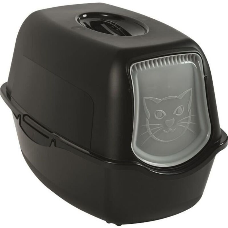 Toilet house - Black (Recycled PP) - 56 x 40 x 39 cm