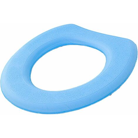 Toilet Seat Cushion 1pcof Toilet Seat Cover Waterproof EVA Toilet Seat Cushion, Reusable Soft Warm Cushion -Blue