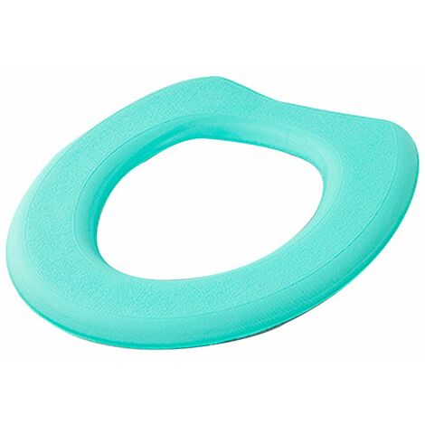 Toilet Seat Cushion 1PCof Toilet Seat Cover Waterproof EVA Toilet Seat Cushion, Reusable Soft Warm Cushion -Green