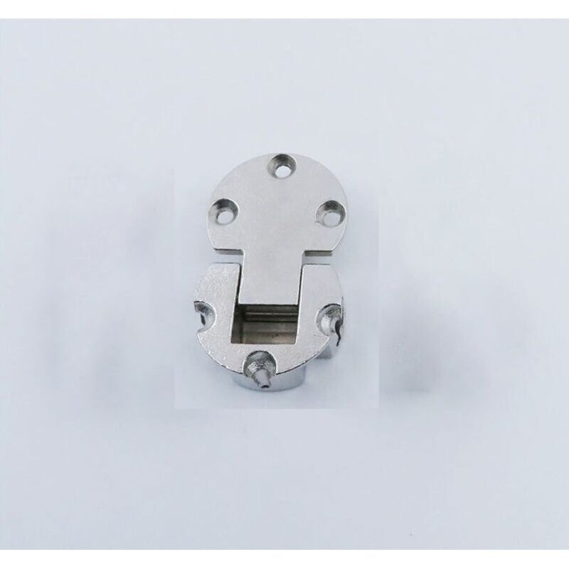 Toilet seat hinge - Decorative - Recessed diameter: 30 mm