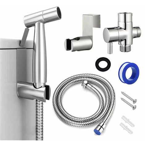 main image of "Toilet spray gun, Cleaning (ABS double-function spray gun assembly (water separator 7/8))"