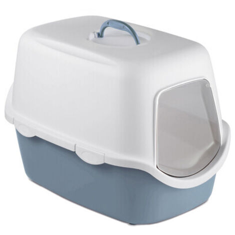 TOILETTE CATHY BLU ACCIAIO/BIANCO- 1,0 pz