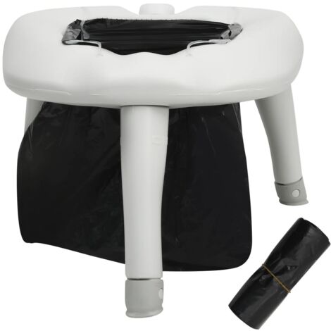 Toilette de camping avec sacs 200 kg CFW628713