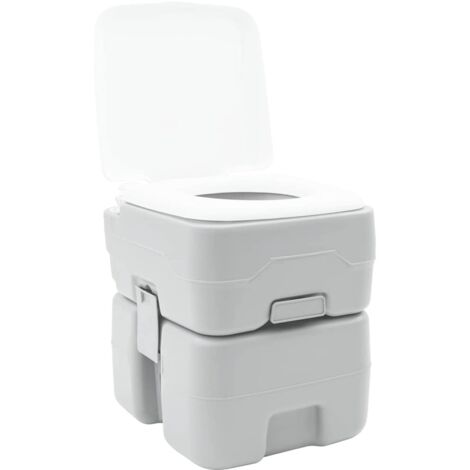 Toilette de Camping Gris 41.5 x 36.5 x 42 cm CFW517324