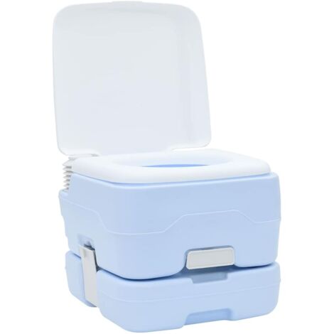 Toilette de camping portable Bleu 41,5 x 36,5 x 30 cm CFW523001