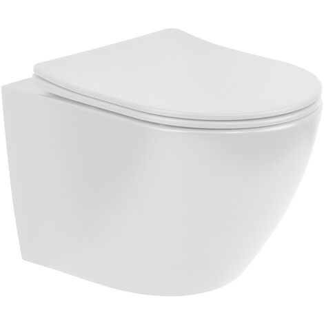 Toilette Franco Weiss Matt