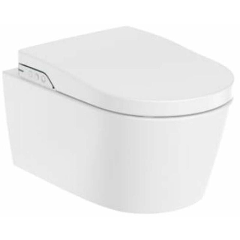 Roca - Inspira - Bidet électronique In-Wash avec la céramique, Rimless, SlowClose, blanc A803060001