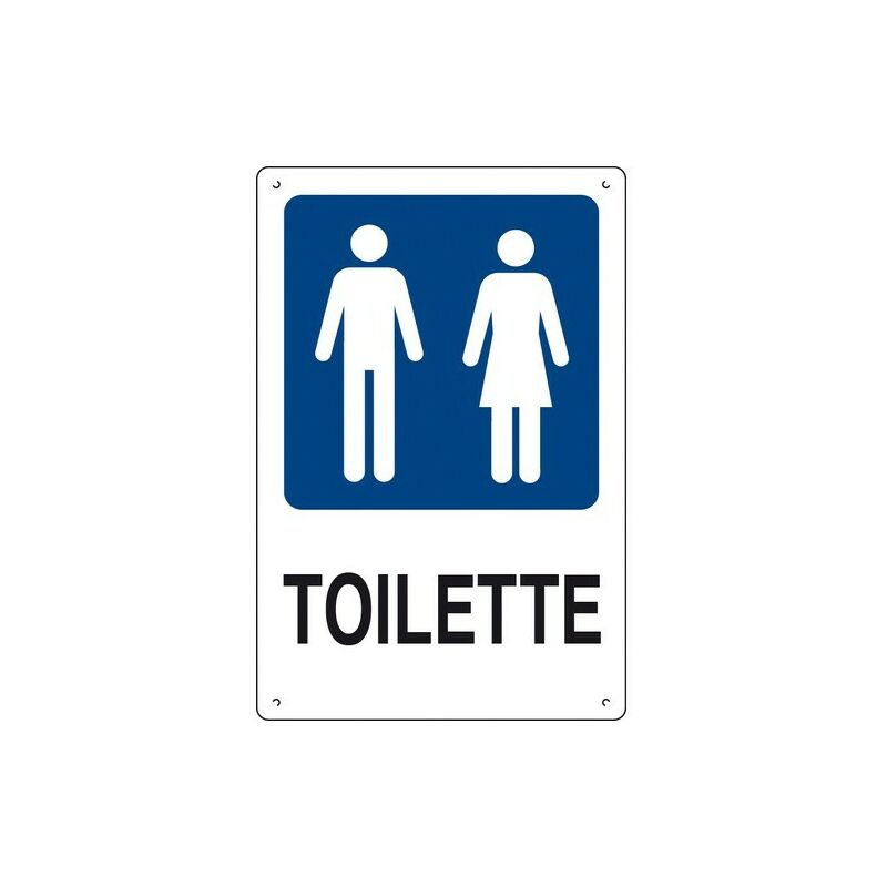 Image of Toilette (Uomini e Donne) cartelli da cantiere polionda