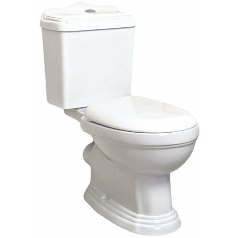Toilette WC à poser rétro ABERY en céramique