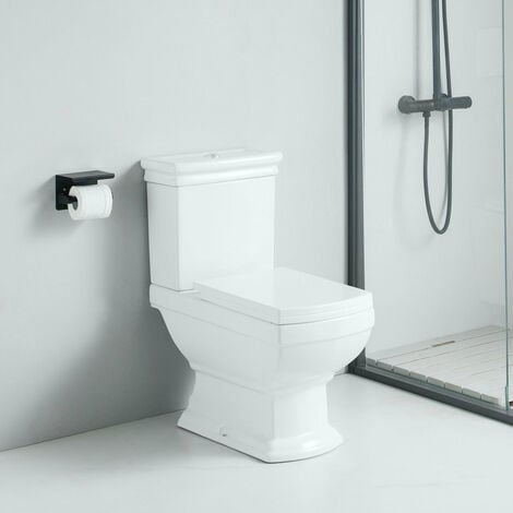 Toilette WC à poser rétro MADRY en céramique