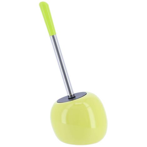 Toilettenbürste aus steinzeug in kugelform - anisgrün - Tendance