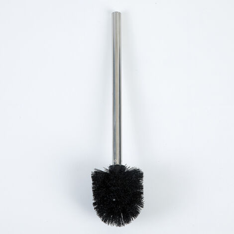 Toilettenbürste Klobürsten Ersatz-Bürste aus Edelstahl, 37.58, Schwarz