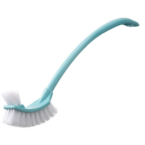 [Toilettenbürste] mit langem Griff und gebogenem Design für gründliche Reinigung und multifunktional, aus PP, 280 g
