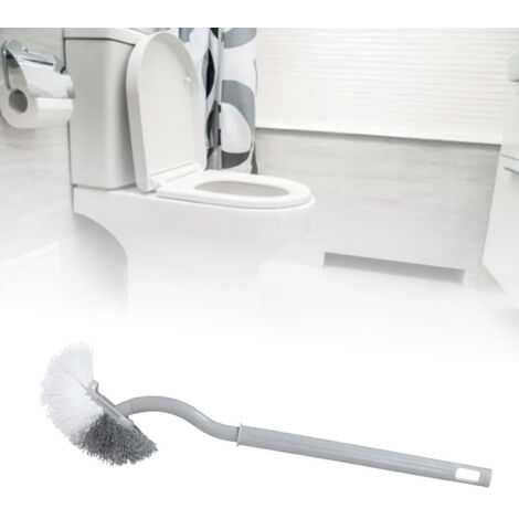 [Toilettenbürste] S Design Platzsparende, multifunktionale Toilettenbürste mit Filter, Grau, für Badezimmer oder Zuhause