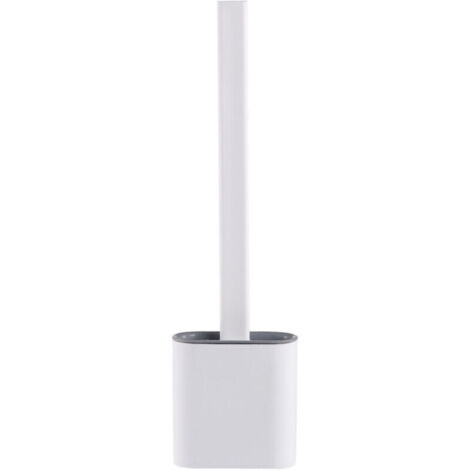 Toilettenbürste, Silikon-Toilettenbürste, antibakterielle, schnelltrocknende Silikon-Toilettenbürste, Toilettenbürste mit langem Griff