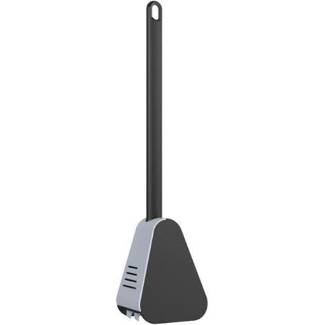 Toilettenbürste – Toilettenbürste mit schnelltrocknendem Halter, Toilettenreinigungsbürsten, Wand-Waschbeckenreiniger, Set aus Waschbeckenkehrer und Pömpel, Scheuerbürste