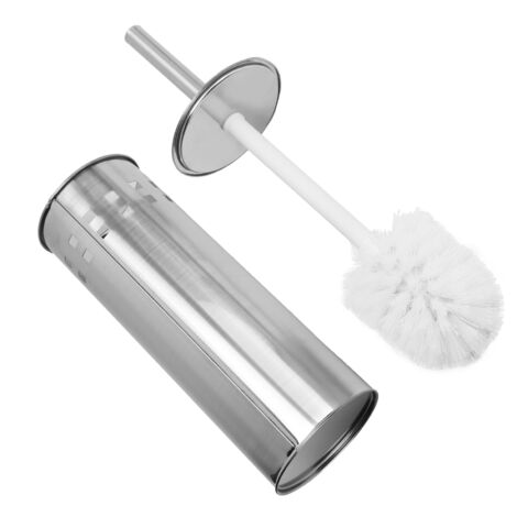Toilettenbürste und belüfteter Edelstahlhalter fürs Badezimmer