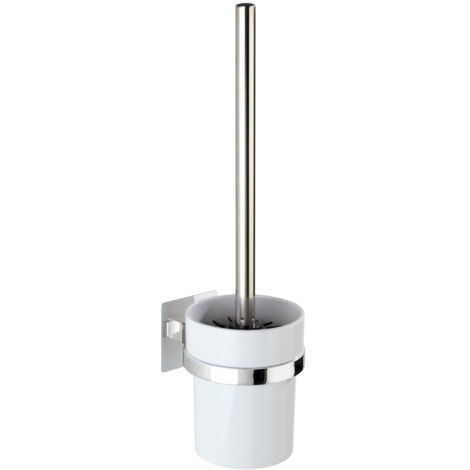 Toilettenbürstenhalter QUADRO, Turbo-Loc-Befestigung, WENKO