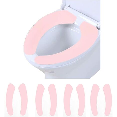 WC Aufkleber PupsZone Toilette Klo Klodeckel Toilettendeckel 16 x 15 cm weiß 