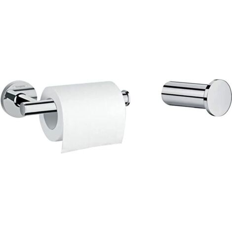 Toilettenpapierhalter aus Chrom fürs Badezimmer