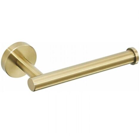 Toilettenpapierhalter aus Edelstahl 304, Wandmontage, Toilettenpapierhalter, Badezimmer, gebürstetes Gold, Toilettenzubehör, FLITI