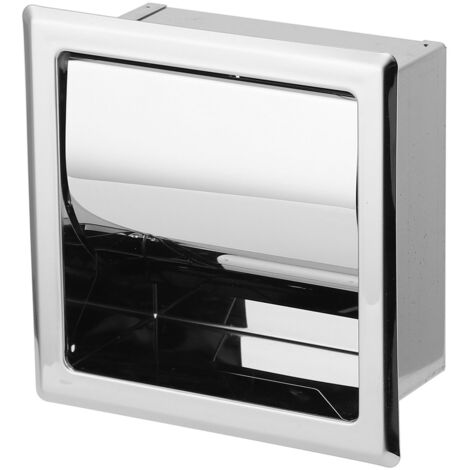 Toilettenpapierhalter aus Edelstahl, Wandhalterung für Badezimmer, modernes Design für Zuhause und Hotel