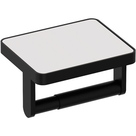 Toilettenpapierhalter Bernstein SDLTPH Schwarz matt Messing Serie LINEAR