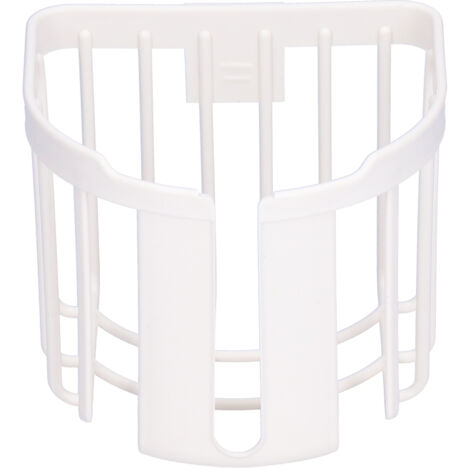 Toilettenpapierhalter, Boden-/Wandmontage, weißes ABS, 11 x 14 x 13,5 cm, Badezimmer-WC-Ständer, kein Bohren erforderlich, multifunktional, großes Fassungsvermögen