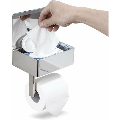 grau Toilettenpapierhalter