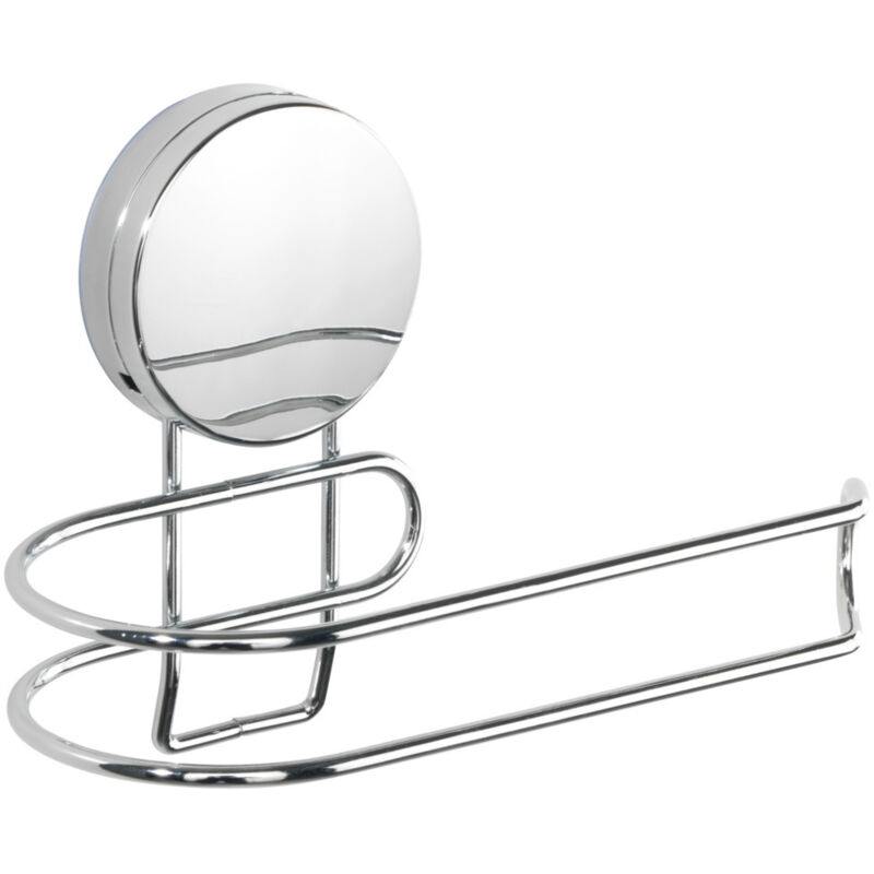 Wenko Static-loc® Plus Toilettenpapierhalter Osimo, Wc-rollenhalter, Befestigen Ohne Bohren, Silber Glänzend, Stahl Chrom, Kunststoff (pet) , Kunststoff