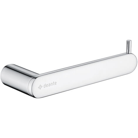 Toilettenpapierhalterung in silber ROUND-30, B/H/T ca. 17/3,5/6,5 cm