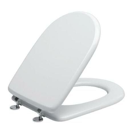 SANIPLAST Toilettensitz aus weißem MDF-Holz für das Modell Sintesi Cesame