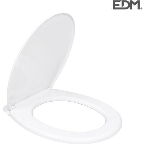 Toilettensitz Basic 600g mit Erodierschrauben – Weiß