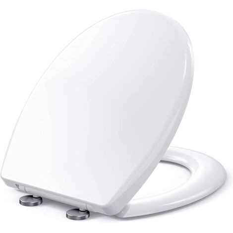 Toilettensitz, Toilettensitz, Absenkautomatik, schnelle Demontage, leicht zu reinigen, antibakteriell, O-Form