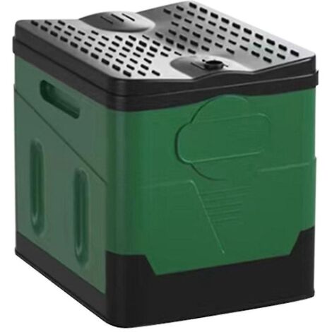 Toilettes extérieures portables, pliables et robustes, avec poubelle réutilisable pour les voyages d'urgence en autonomie.