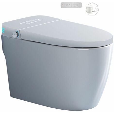 Toilettes intelligentes (Tank less) KLEENMAC Olivia KEB2025TRW (toilettes japonaises) sortie horizontale 180 mm Blanc